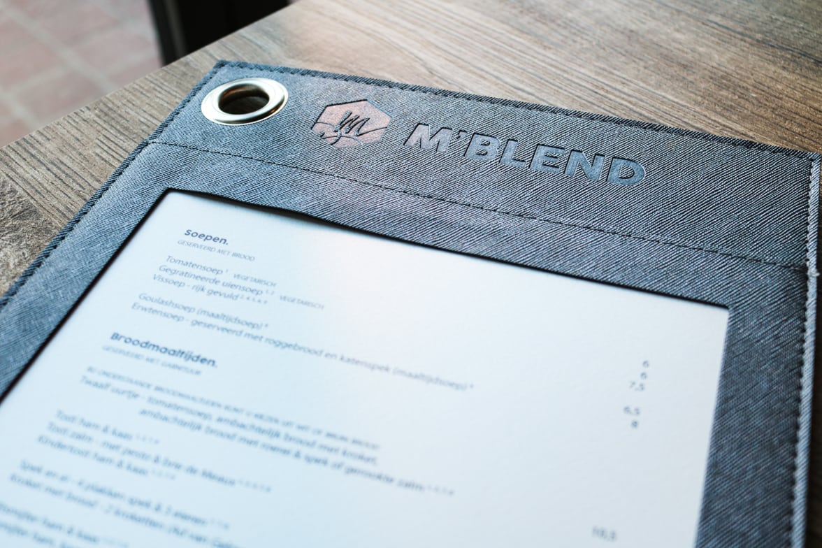 Mblend-menukaart